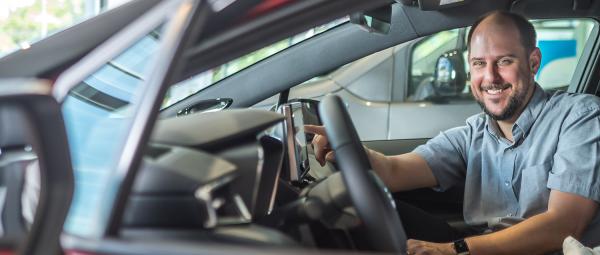 für Sie da (Wechselbild Kontakt)