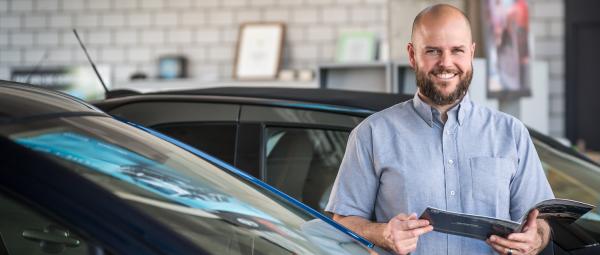 für Sie da (Wechselbild Kontakt)